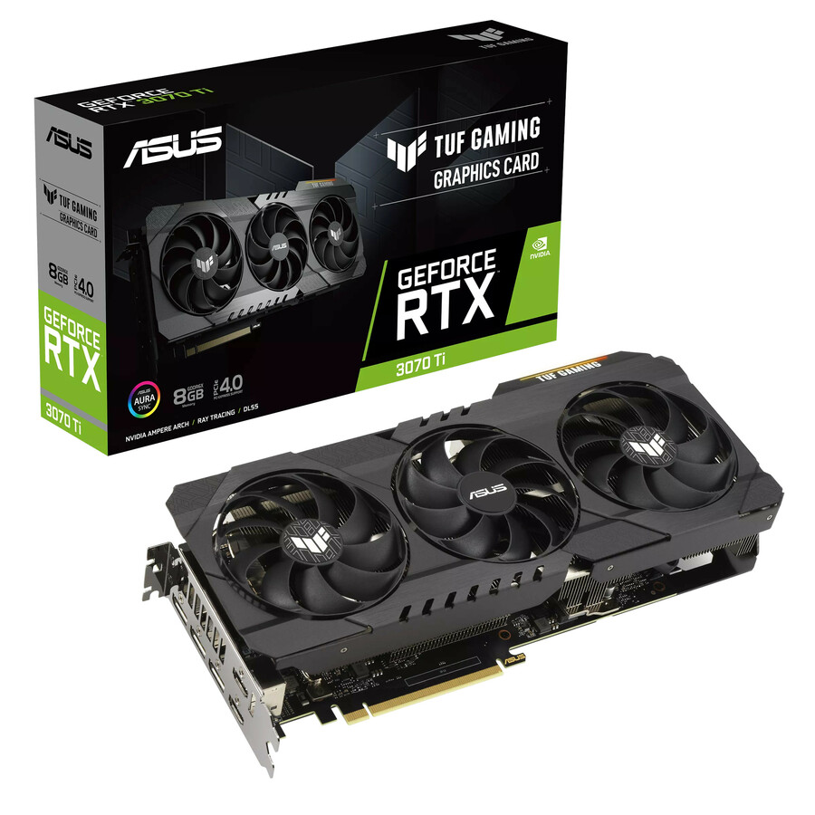 TUF NVIDIA GeForce RTX 3070 Ti Graphic Card - 8 GB GDDR6X