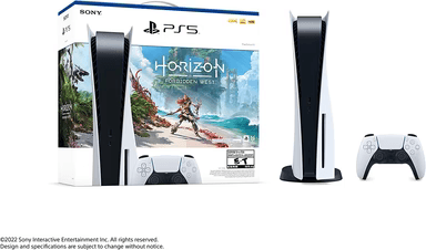 PLAYSTATION5 CONSOLE - DISC EDITION - HORIZON FORBIDDEN WEST BUNDLE