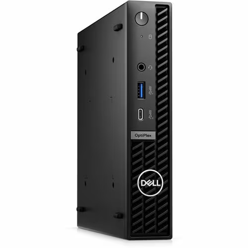 Dell OptiPlex 7000 7020 Desktop Computer - Intel Core i5 14th Gen i5-14500T - vPro Technology - 16 GB - 512 GB SSD - Micro PC - Black - Intel Chip - Windows 11 Pro - Intel DDR5 SDRAM - English (US) Ke